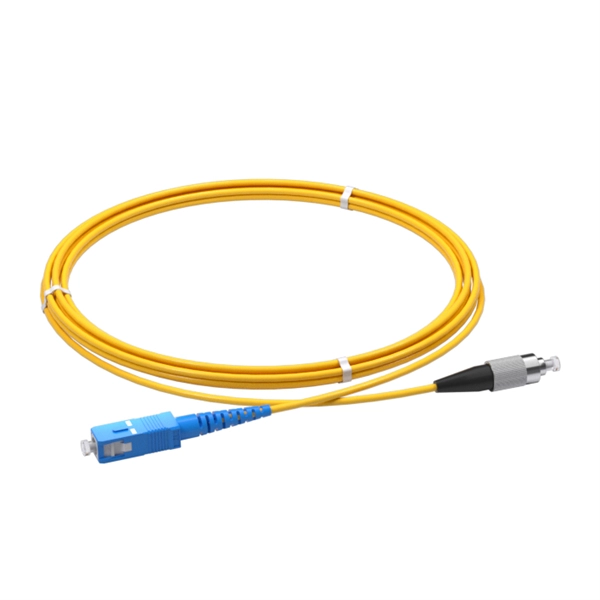 A fiber optic patch cord splitter