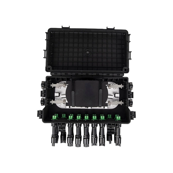 How to use a surveillance fiber optic box terminal box